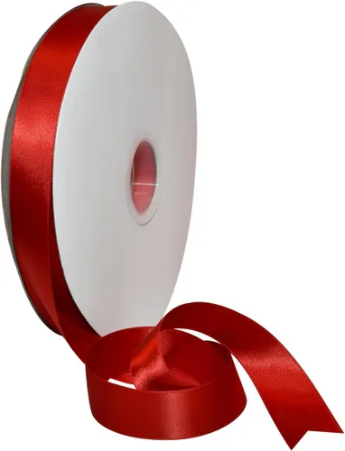 Miniatura 24 de Morex Ribbon Cinta de satén de doble cara de 1/4 pulgadas x 100 yardas, cinta blanca antigua para envolver regalos, tarjetas de regalo