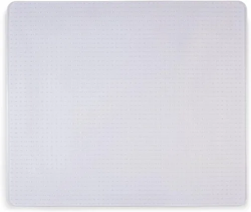 Miniatura 12 de Staples Tapete para silla de oficina, tapetes transparentes, alfombras de pelo mediano, 48 x 36 pulgadas, deslizamiento suave