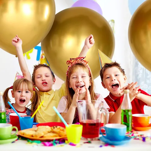 Miniatura 7 de Skylety Paquete de 10 globos metálicos azules de 18 pulgadas, globos de helio de látex grandes cromados brillantes y gruesos para guirnalda