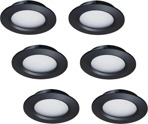 Miniatura 9 de Luces LED de 12V para RV, Barco, Remolque, Camper - Control táctil de 3 temperaturas de color, luz empotrada mini de bajo voltaje regulable, paquete