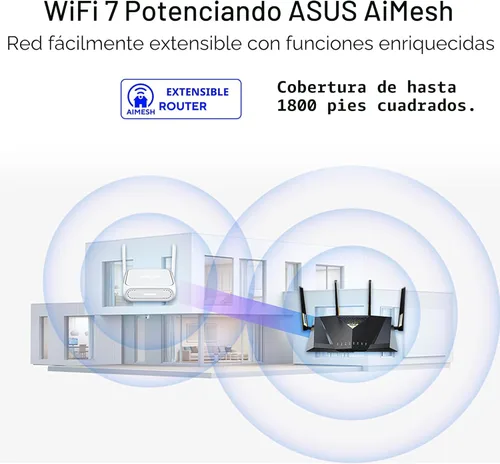 Miniatura 11 de ASUS RT-BE58 Go Router de viaje portátil WiFi 7 de doble banda, 3600 Mbps, conexión 4G/5G, modo WiFi público (WISP), puerto 2.5G, seguridad de red