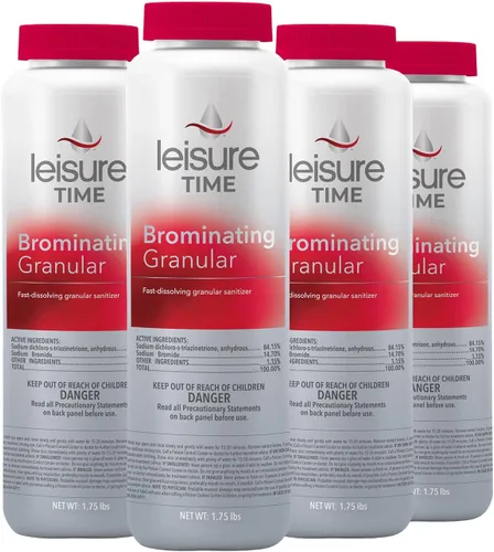 Miniatura 4 de Leisure Time 45435 Gránulos bromurantes para spas y jacuzzis, 1.75 lb.