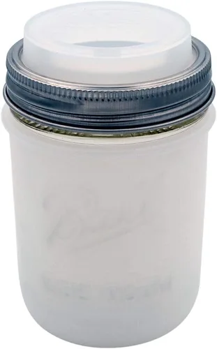 Miniatura 5 de Mason Jar Lifestyle - Fundas de silicona de 24 onzas para proteger frascos de bolas de Mason Jar Lifestyle (escarcha, paquete de 2)