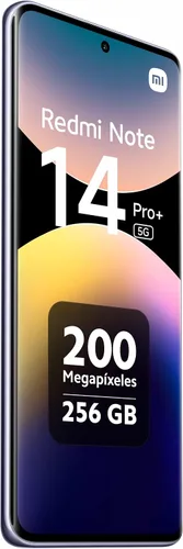 Miniatura 4 de Xiaomi Redmi Note 14 Pro+ Plus 5G + 4G LTE (para Tmobile Mint Tello & Global) (256GB + 8GB) NFC 6.67" 120Hz cámara Pro AI de 200MP Modelo 24115RA8EG