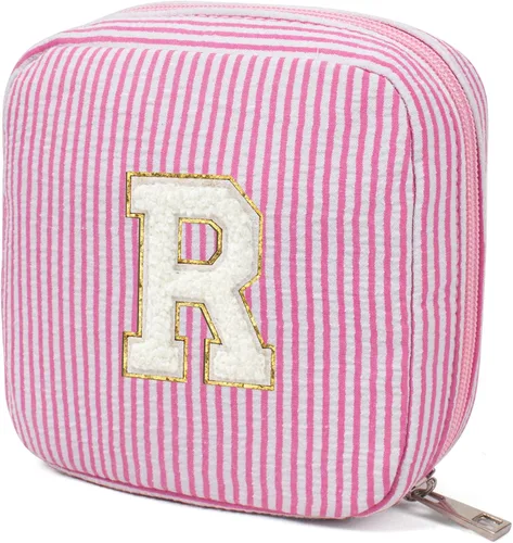 Miniatura 20 de KOTORA Bolsa de Maquillaje Inicial, Bolsa de Viaje de Artículos de Aseo, Bolsa de Maquillaje Transparente, Bolsas de Cosméticos Organizadoras
