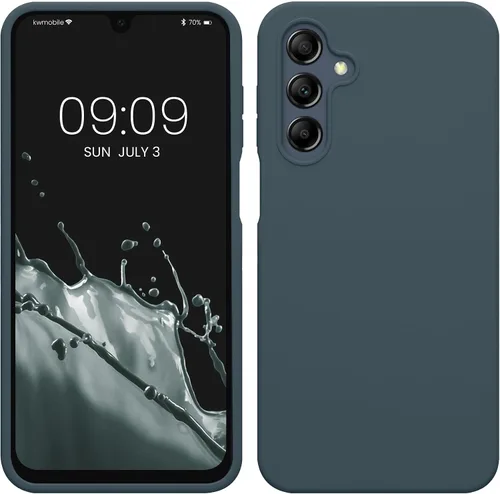 Miniatura 251 de kwmobile Funda Compatible con Samsung Galaxy A14 5G - Funda de teléfono de TPU y silicona con acabado suave - Verde Lima