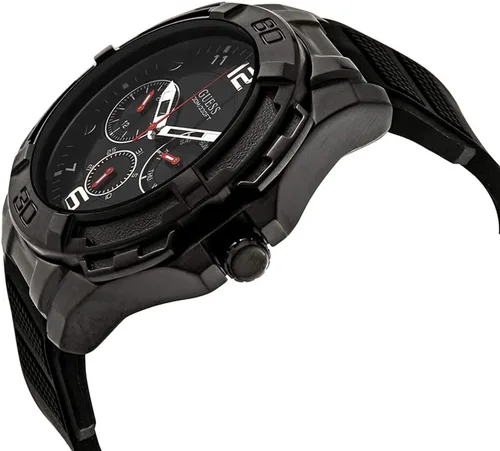 Miniatura 4 de Guess Mens Multi Dial Reloj Génesis con correa de silicona