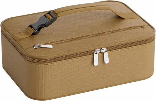 Miniatura 20 de Lonchera pequeña aislada para mujeres y hombres, lonchera Bento para niños, bolsas térmicas compactas portátiles para enfriar comidas con asa
