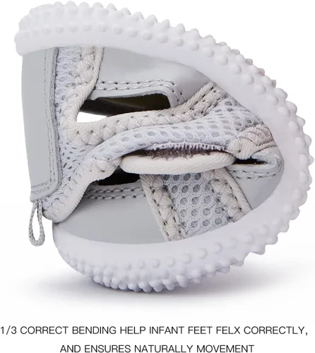 Miniatura 145 de BMCiTYBM Zapatos de bebé para niños pequeños, zapatillas de malla transpirable antideslizantes