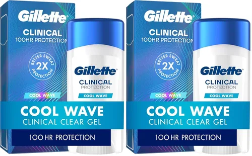 Miniatura 12 de Gillette Antitranspirante clínico y desodorante para hombres, protección 72HR contra el sudor y el olor, frescura de larga duración, tecnología