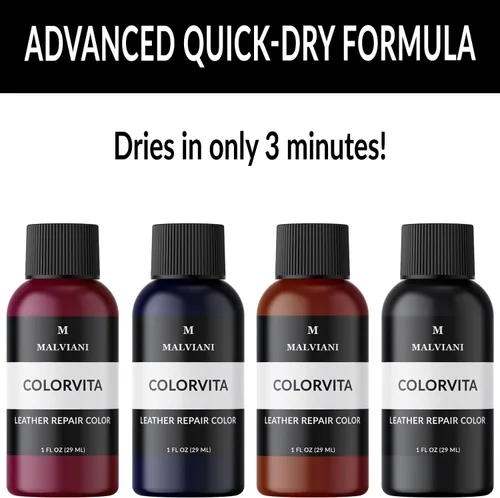 Miniatura 2 de Restaurador de Color de Reparación de Cuero - Marrón Oscuro - Restaura Sofá, Asiento de Coche, Muebles y Sofá 1 oz.