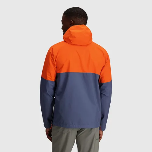 Miniatura 3 de Outdoor Research Chaqueta Foray II para hombre - Impermeable y resistente al viento con capucha