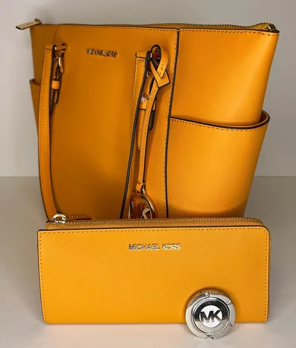 Miniatura 5 de Michael Kors Charlotte - Bolsa grande con cierre de cremallera de un cuarto