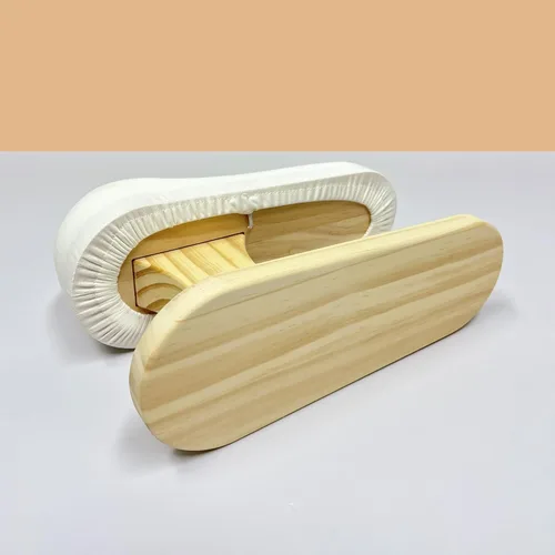 Miniatura 5 de Tabla de planchar de corsé de busto, tabla de planchar de manga pequeña con base de madera maciza, jamón a medida con varias superficies de prensado