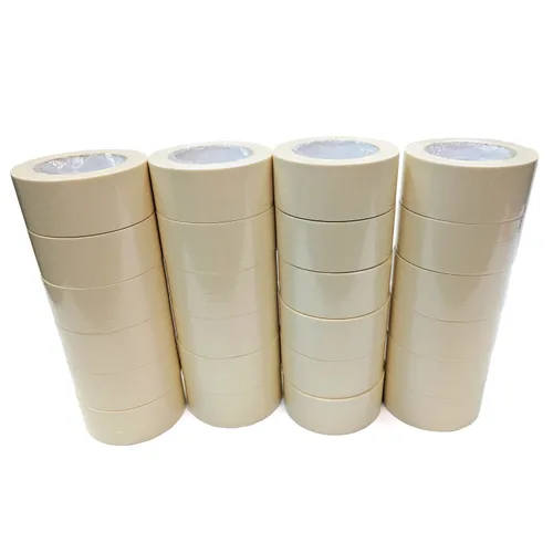 Shurtape CP105 Cinta adhesiva de uso general, 1.42 pulgadas x 60 yardas, beige, fabricada en Estados Unidos, se quita fácilmente sin dejar residuos