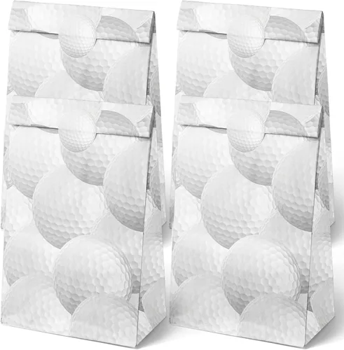 Miniatura 10 de Outego Bolsas de regalo de fiesta de tenis, bolsas de regalos de tenis, recuerdos de fiesta de tenis para niños, suministros de fiesta de cumpleaños