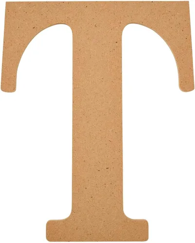 Miniatura 44 de Plaid Letra de madera sin terminar, superficie de madera de 5" perfecta para proyectos de bricolaje, artes y manualidades, 63572