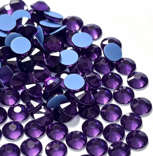 Miniatura 33 de 2880 diamantes de imitación termoadhesivos de imitación de cristal con parte trasera plana para manualidades, manualidades, ropa, zapatos