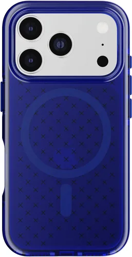 Tech21 EvoCheck con MagSafe para Apple iPhone 17 Pro, color azul eléctrico