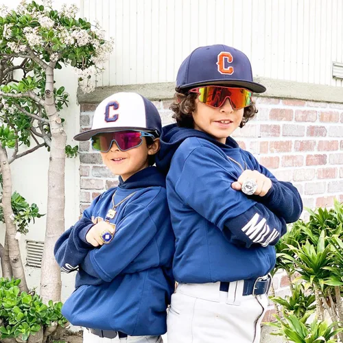Miniatura 3 de Lentes de sol para niños, lentes de sol de béisbol juveniles, polarizados, deportivos, ciclismo, para niños y niñas, marco ligero