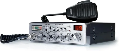 Miniatura 3 de Uniden PC78LTXFM Radio CB Profesional de 40 canales con modo dual AM/FM, medidor SWR integrado, función PA/CB, corte alto, control de ganancia