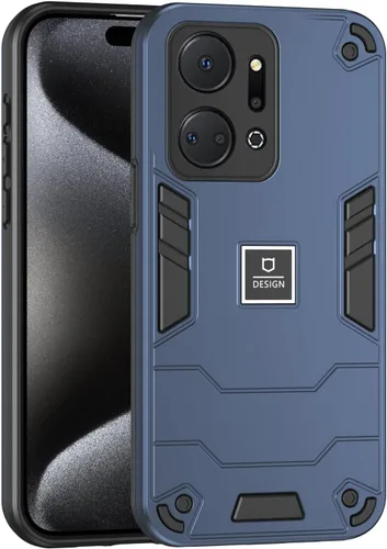 Miniatura 83 de Funda compatible con Huawei Y9 Prime (2019), compatible con Huawei Y9 Prime (2019) 4G STK-L21 2 en 1 [PC duro + TPU], funda de teléfono azul