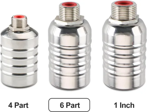 Miniatura 4 de Baomain Válvula automática de control de nivel de agua, rosca macho de 3/4 pulgadas, válvula de flotador de cierre automático, acero inoxidable 304