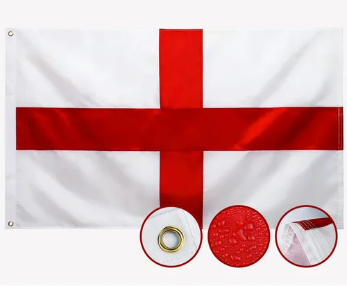 Miniatura 7 de Bandera de México 3x5 para exteriores, banderas mexicanas bordadas, nylon 210D resistente, rayas cosidas, ojales de latón más fuertes, 4 dobladillos
