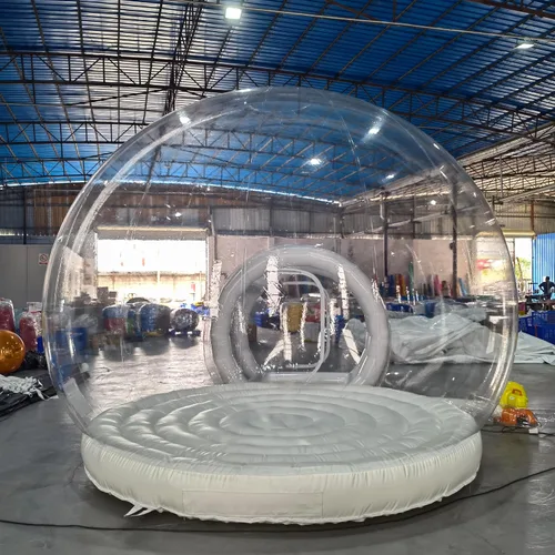 Miniatura 2 de Casa inflable de burbujas con soplador inflable con globos transparentes para fiestas infantiles, exposiciones de eventos de boda, burbujas de 13