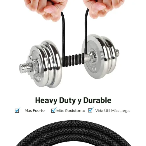 Miniatura 5 de CLEEFUN Cable largo USB C de 20 pies, cable de carga USB a USB-C, cable de carga tipo C de 20 pies para iPhone 16 serie 15, serie Samsung Galaxy