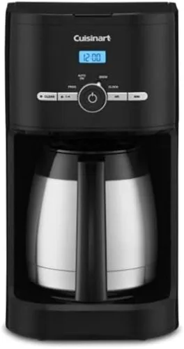 Miniatura 6 de Cafetera programable clásica de 12 tazas Cuisinart, color negro, DCC-1120BKNAS