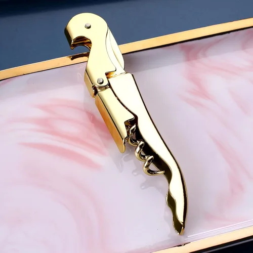 Miniatura 3 de Sacacorchos para camareros profesionales, llave de vino de acero inoxidable para camareros de restaurantes, sacacorchos clásico todo en uno, abridor