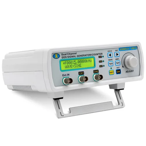 Miniatura 9 de Koolertron DDS Contador de generador de señal, pantalla de 2.4 pulgadas, medidor de frecuencia de generador de onda arbitraria de doble canal