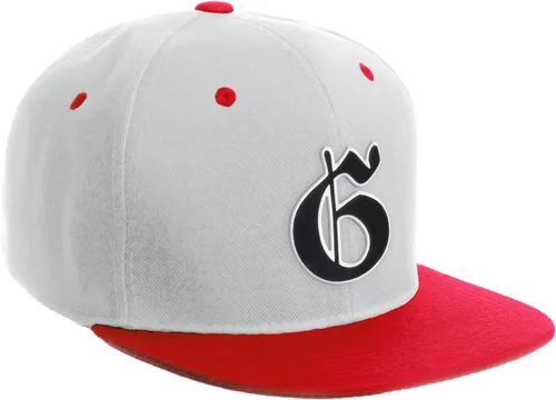 Miniatura 1320 de Daxton Gorra clásica con visera de billete plano con letras del alfabeto inglés antiguo de la A a la Z
