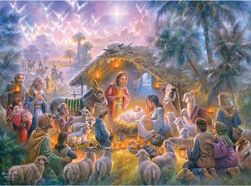 Miniatura 8 de RoseArt - Abraham Hunter - Joyful Chapel - Rompecabezas de 1000 piezas para adultos