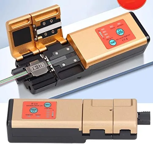 Miniatura 9 de Pelacables de fibra óptica, herramienta de separación térmica con 4 ajustes de temperatura, modos duales, calentamiento rápido, 1 a 12 núcleos