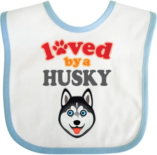 Miniatura 23 de inktastic Husky Dog Lover Baby Bib