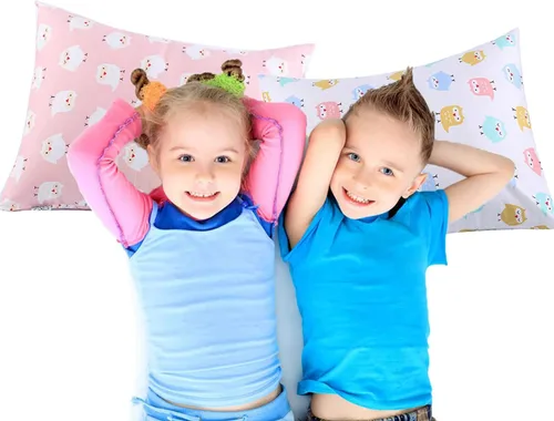 Miniatura 4 de UOMNY - Juego de 2 fundas de almohada para niños, 100 % algodón, funda de almohada, para almohadas de 5.1 x 7.1 pulgadas Búho