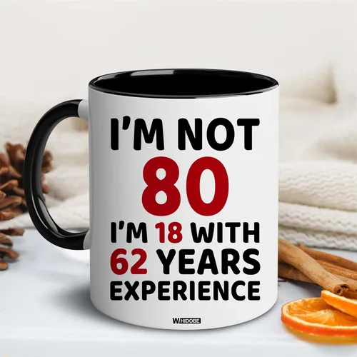 Miniatura 4 de WHIDOBE Regalos de cumpleaños número 80 para hombres, mujeres, regalo para niños de 80 años, regalos de 80 para abuela, abuelo, regalo de cumpleaños
