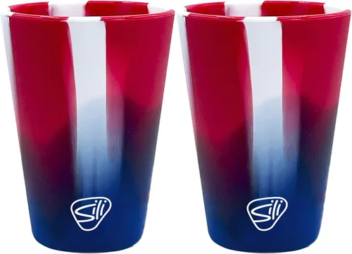 Miniatura 18 de Silipint Vaso de pinta de cerveza de silicona Irrompible, reutilizable y durable Vasos de silicona irrompibles de 450 ml / 16 onzas para fiestas