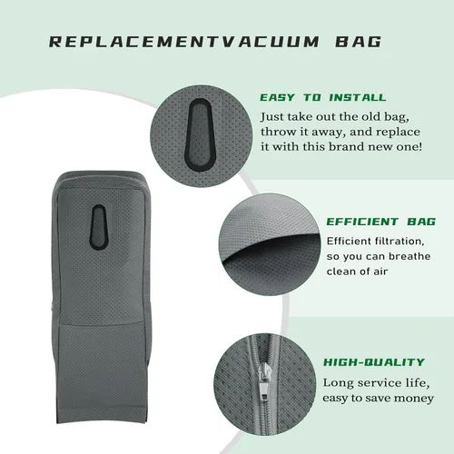 Miniatura 3 de Bolsa exterior para aspiradora Oreck Xl piezas de repuesto, aspiradoras de repuesto XL3640HH 3000, U3640RH 3000, XL3800H2B 3000, XL3900H2B 3000