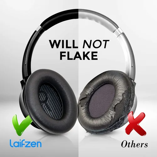Miniatura 5 de Lambskin QC45 SE QC35ii QC35 QC25 QC15 Almohadillas de repuesto para Bose QC 45 35 II QC2 AE2 AE2i AE2w SoundLink SoundTrue 35ii 25 15 2 AE