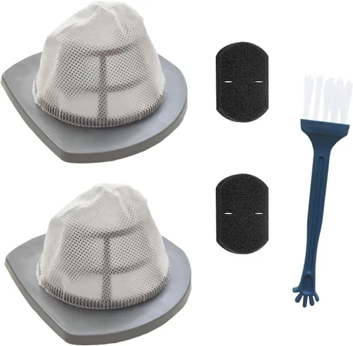 Paquete de 2 filtros de vacío 2033 y 2 filtros de espuma compatibles con aspiradora ligera de peso pluma 20331, 20333, 20336, 20339, 2033M
