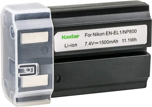 Miniatura 2 de Kastar Batería de repuesto (2 paquetes) para EN-EL1 y Cooipix 4300 Cooipix 4500 Cooipix 4800 Coolpix 5000 Cooipix 5400 Coolpix 5700 Cooipix 8700