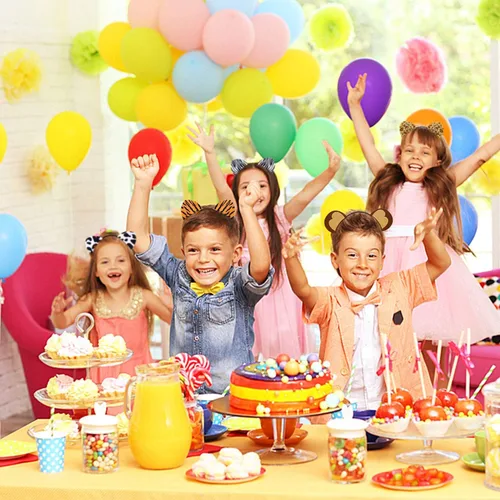 Miniatura 6 de CiyvoLyeen Diademas de orejas de animales, cumpleaños, selva, safari, zoológico, recuerdo de fiesta, mono rinoceronte, elefante, aro de pelo