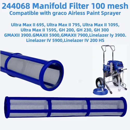 Miniatura 5 de 244067 60 filtros de colector de malla (244067 60 malla+244068 100 malla)