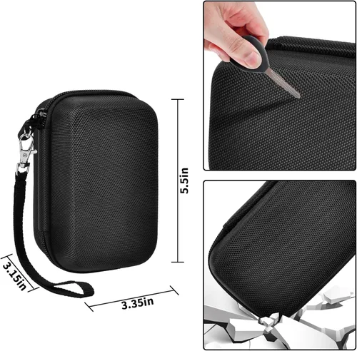 Miniatura 5 de Comecase Funda de Transporte para Cámara Digital Compatible con CAMKORY/para VAHOIALD/para Canon PowerShot G7X/para Kodak Pixpro/para Sony DSCW800