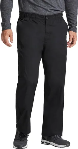 Miniatura 6 de Dickies Pantalón de meter para hombre con 7 bolsillos, cintura elástica con cierre de botón 81006
