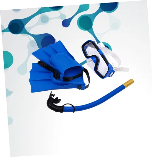 Miniatura 8 de Snorkeling Mask Set with Breathable Diving Snorkel and Non-Slip Flippers Shoe for Swimming Diving Snorkeling Sports Flexible Fins