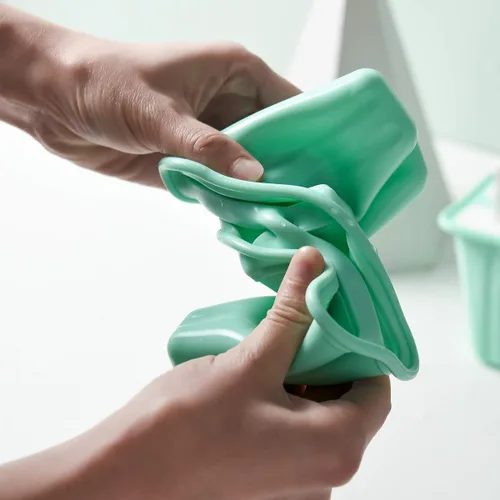 Miniatura 4 de Moldes para paletas de hielo, 6 piezas de silicona de grado alimenticio, sin BPA, reutilizable, fácil liberación, máquina de paletas de hielo